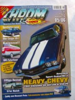 Chrom & Flammen 5/2006 Cadillac BLS,GM Futurliner,Cobra Replika