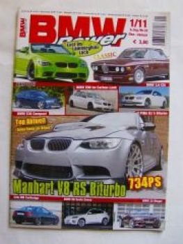BMW Power 1/2011 3.0CSi E9, E36, Alpina B3S Biturbo E92,Z4,X6 Se