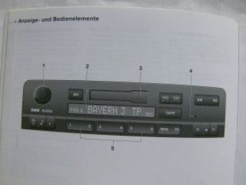 BMW Autoradio Reverse März 2001