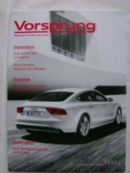 Audi Vorsprung 3/2011 IAA 2011 S-Modelle, A6 Avant, A5 etron,A8