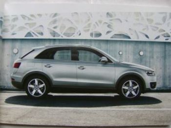 Audi Q3 Prospekt September 2011 NEU