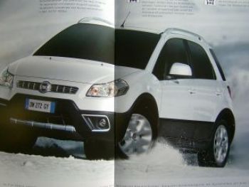 Fiat Sedici Prospekt September 2009 +Preisliste NEU