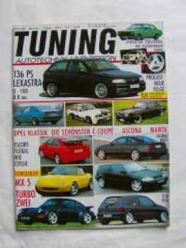 Tuning 3/1993 Mercedes Benz 500SE W126 Inden, Zender Peugeot 106