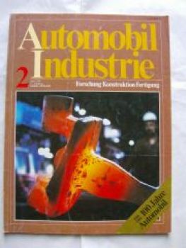 Automobil Industrie Forschung Konstruktion Fertigung Nr.2 4/1986