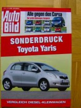 Auto Bild 41/2006 Toyota Yaris Diesel-Vergleich gegen..