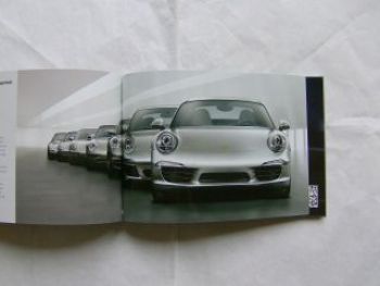 Porsche 911 (991) Vorstellungsfolien +Buch August 2011 NEU