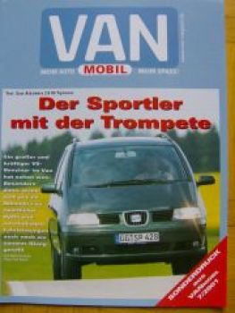 VAN Mobil 7/2001 Sat Alhambra 2.8V6 Tiptronic