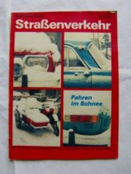 Der Deutsche Straßenverkehr 1/1978 Moskwitsch 412 und 2140