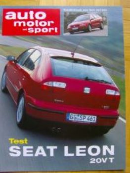 AMS 26/1999 Seat Leon 20V T Test