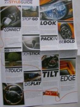 Subaru XV Prospekt Weltpremiere auf der IAA 2011 Frankfurt