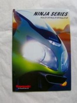 Kawasaki Ninja Series ZX-12R ZX-9R ZX-6R Janurar 2001 NEU