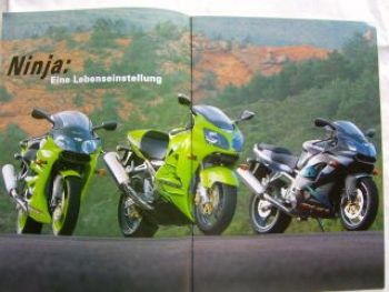 Kawasaki Ninja Series ZX-12R ZX-9R ZX-6R Janurar 2001 NEU