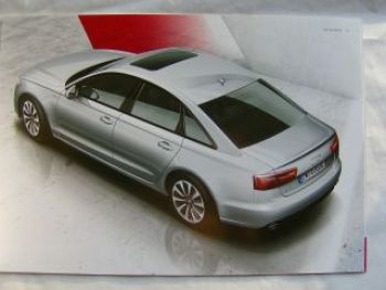 Audi A6 hybrid Prospekt September 2011 NEU Rarität