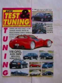Auto Test & Tuning 7/1993 Hamann 325i Cabrio E36, Gemballa Porsc