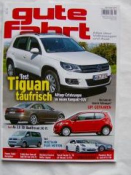 Gute Fahrt 11/2011 T5 Multivan Blue Motion,Panamera Diesel