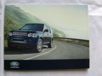 Land Rover Discovery4 Prospekt Juli 2011 +Preisliste NEU