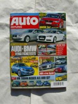 Auto Zeitung 23/2011 Audi vs. BMW,E89,E70,F01,Cadillac CTS-V