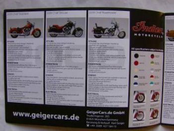 Indian Motorcycle 2009 Chief +2010 Chief Dark Horse, Classic