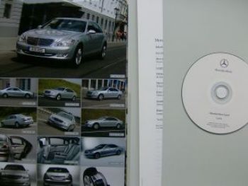 Mercedes Benz Guard Pressemappe S-Klasse Panzerung Rarität 2006