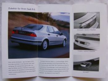 Saab 9-5 Individuell Zubehör Flyer 1997 Rarität