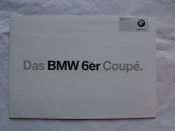 BMW 6er Coupè E63 Vorstellung 645Ci Großformat Fotos