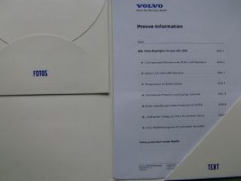 Volvo Pressemappe IAA 1999 S80 Executive Panzerversion