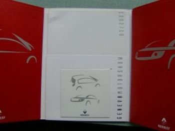 Renault Genf 2003 Pressemappe Scenic Megane