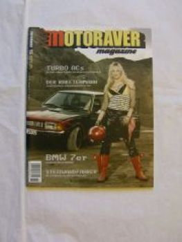 Motoraver magazin Nr.15 BMW 7er E23 im Potrait, Steilwandfahrer,