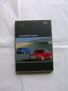 Audi S4 +Avant Pressemappe Oktober 2008 Typ B8