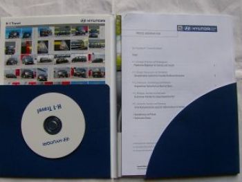 Hyundai H-1 Travel Pressemappe +CD