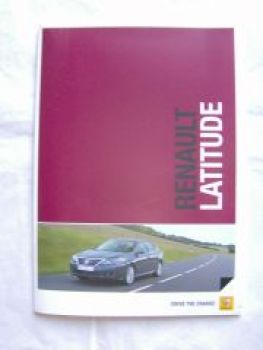 Renault Latitude Pressemappe November 2010 +CD