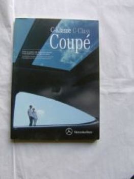 Mercedes Benz C-Klasse Coupè BR204 Mappe +CD Rarität