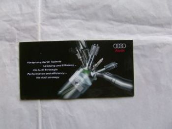 Audi Vorsprung durch Technik Leistung & Effizienz Juni 2008