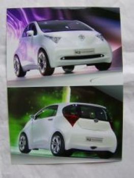 Toyota iQ  concept Konzeptstudie Pressefoto Rarität