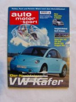 ams 26/1994 VW Beetle, BMW 318ti Compact E36/5,A4 1.8Turbo