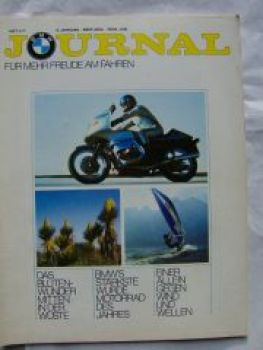 BMW Journal 2/1977 Motorsport, R 100RS,BMW 320i USA E21