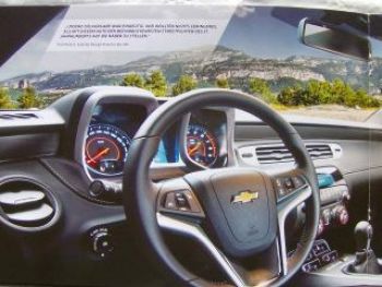 Chevrolet Camaro Prospekt +Preisliste Oktober 2011 NEU