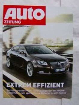 Auto Zeitung 24/2011 Opel Insignia 1.4 Turbo eclFlex vs. VW Pass