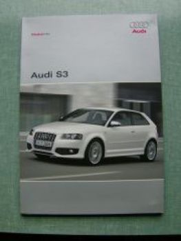 Audi S3 Pressemappe 2006 Modell 8P