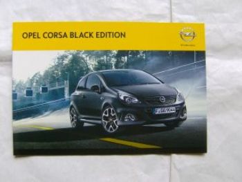 Opel Corsa D Black Edition November 2011 NEU