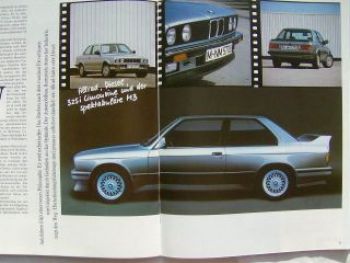 M Magazin d.Mobilen Generation 4/1985 324d E30,M3 E30,K75