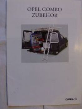 Opel Corsa Combo Zubehör Prospekt Mai 1994