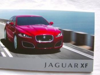 Jaguar XF +XF R Buch August 2011 +Preisliste 11/2011