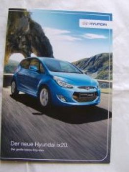 Hyundai ix20 September 2011 +Preisliste NEU