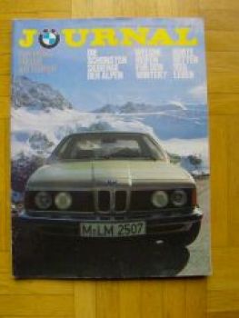 BMW Journal 6/1976 Luigi auf E9 Coupe 6er E24 K-Jetronic