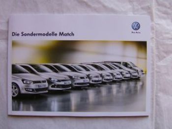 VW Sondermodelle Match Polo Golf Jetta Touran Sharan T5