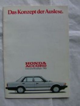 Honda Accord Limousine Modelljahr 1983