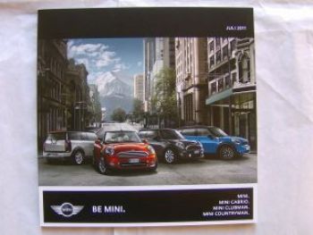 BMW Mini +Cabrio + Clubman +Countryman November 2011