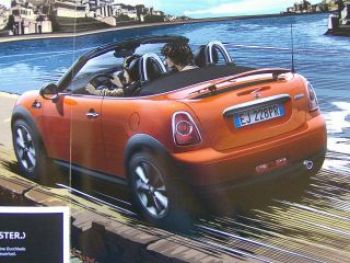 BMW Mini Roadster R59 Prospekt September 2011 NEU