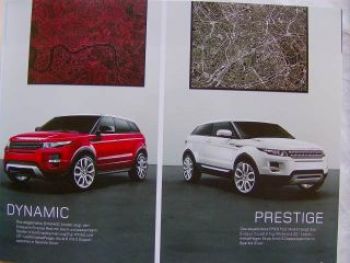 Range Rover Evoque August 2011 +Preisliste NEU